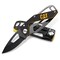 Cat 5-1/4 Inch Folding Skeleton Knife with Black Blade 980265 - alternate 1